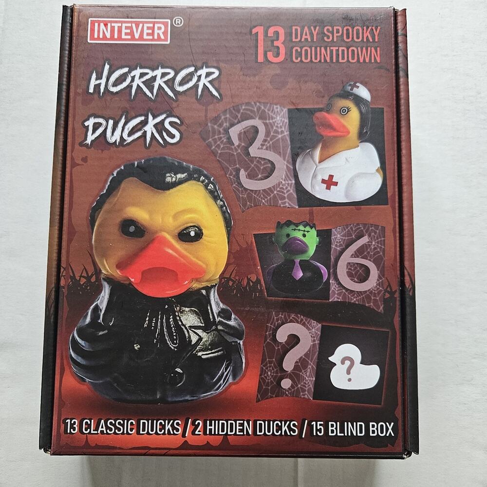 Advent Calendar - Spooky Rubber Duckies - 13 Days of Spooky Countdown 2 Extra